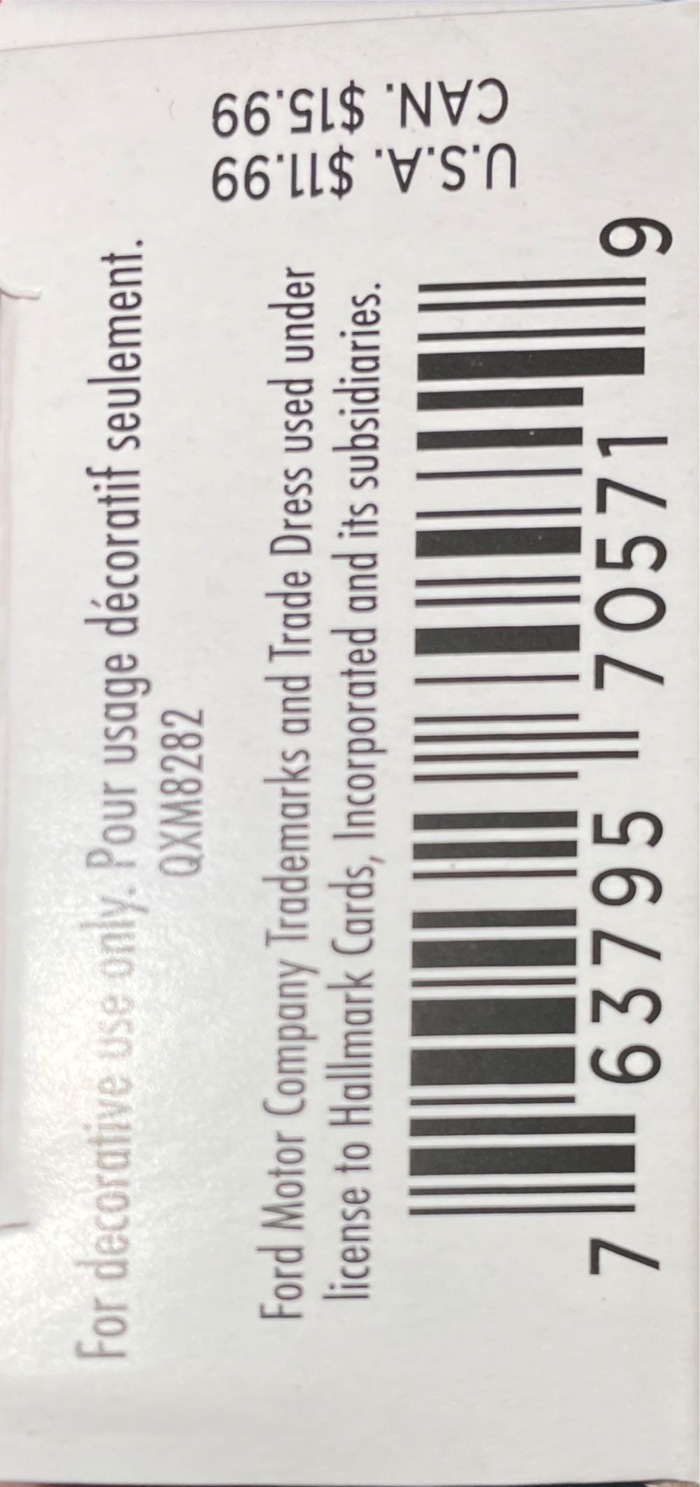 #4 1956 Ford Thunderbird - Lil’ Classic Cars (Miniature) ornament collectible [Barcode 763795705719] - Main Image 4