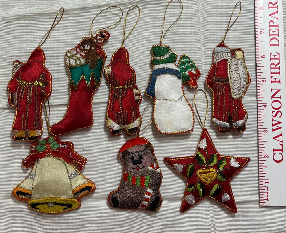 Embroidered Ornaments  ornament collectible - Main Image 2