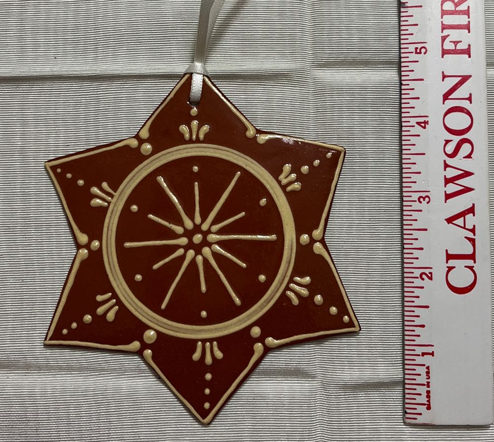 Santa And Bear Under Lamp