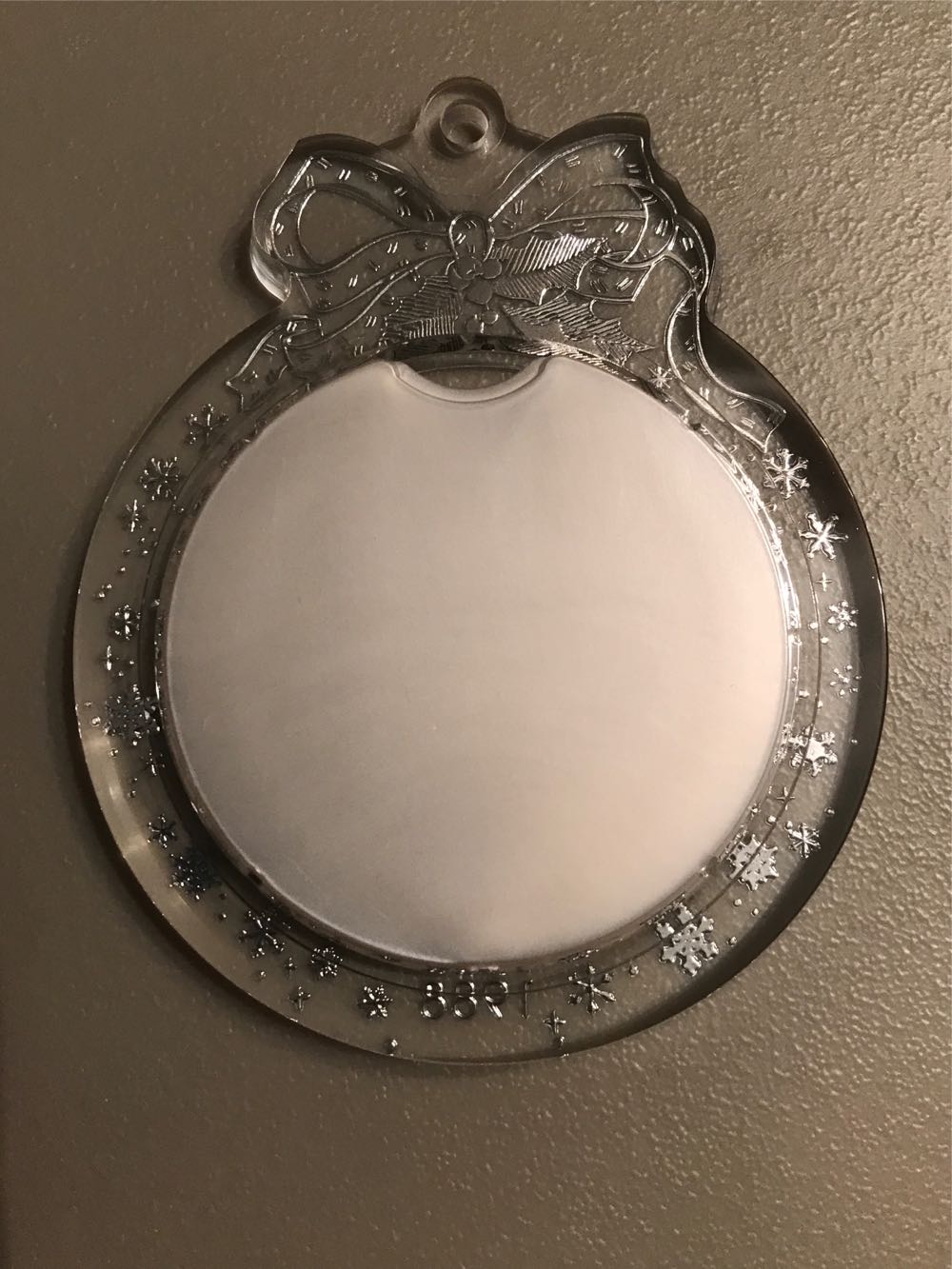 Photo Holder Christmas Memories 1988  ornament collectible - Main Image 2