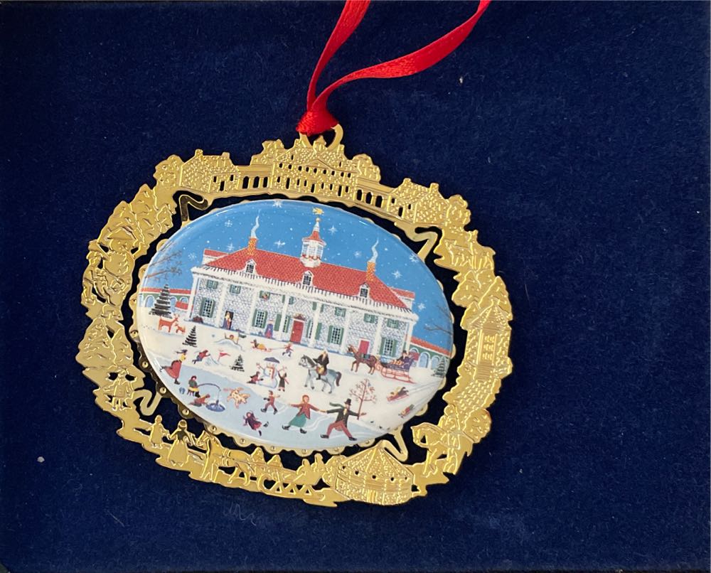 Mount Vernon 1997  (East front folk art) ornament collectible - Main Image 2