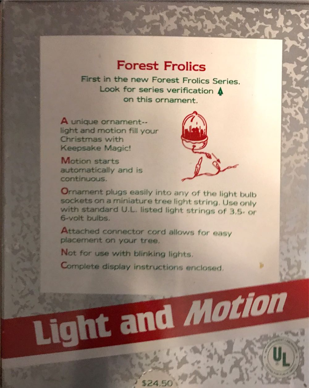 Forest Frolics #1 (of 7) - Forest Frolics ornament collectible - Main Image 2