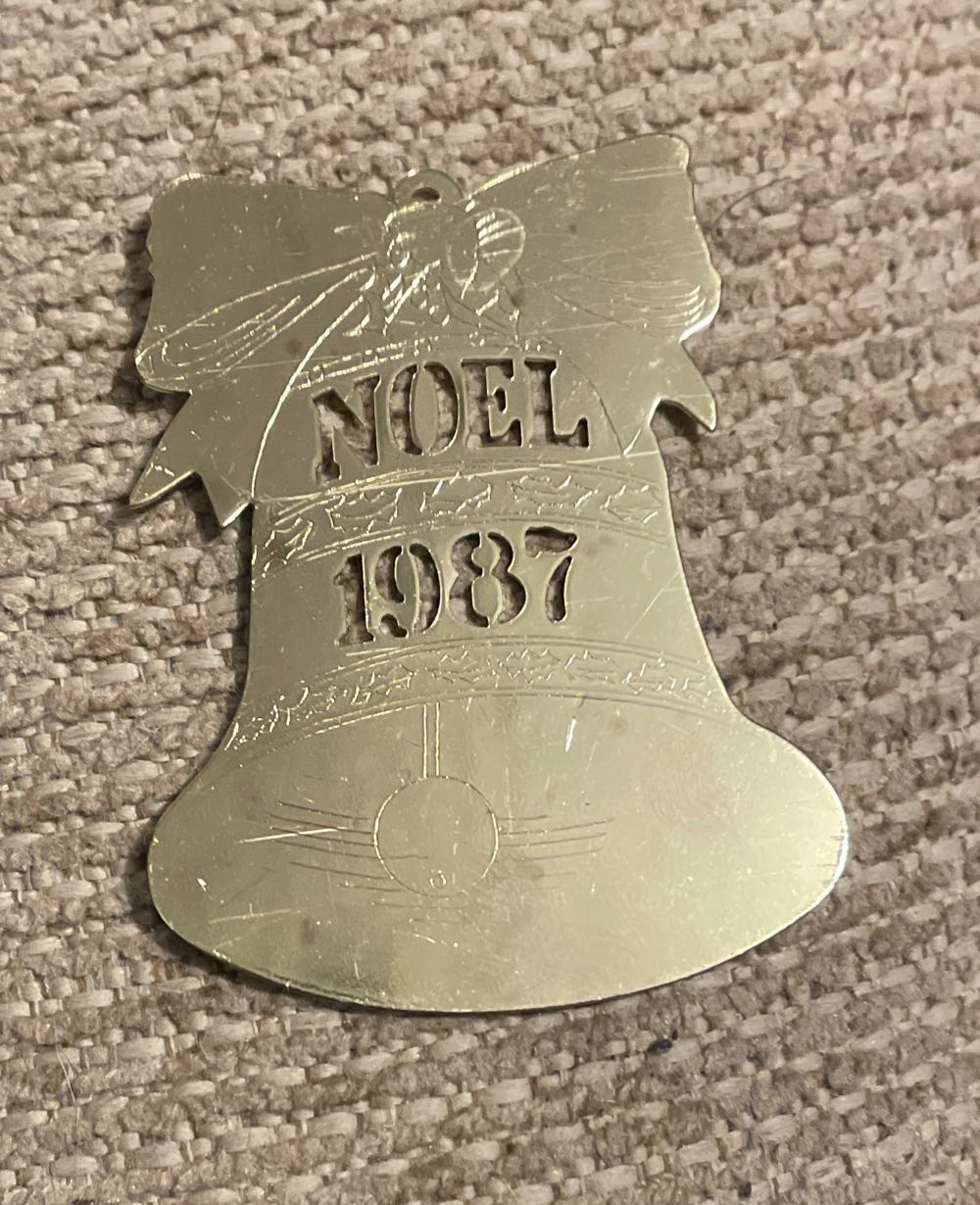 Brass - Bell - Noel - 1987 - Bell (Brass Ornament) ornament collectible - Main Image 1