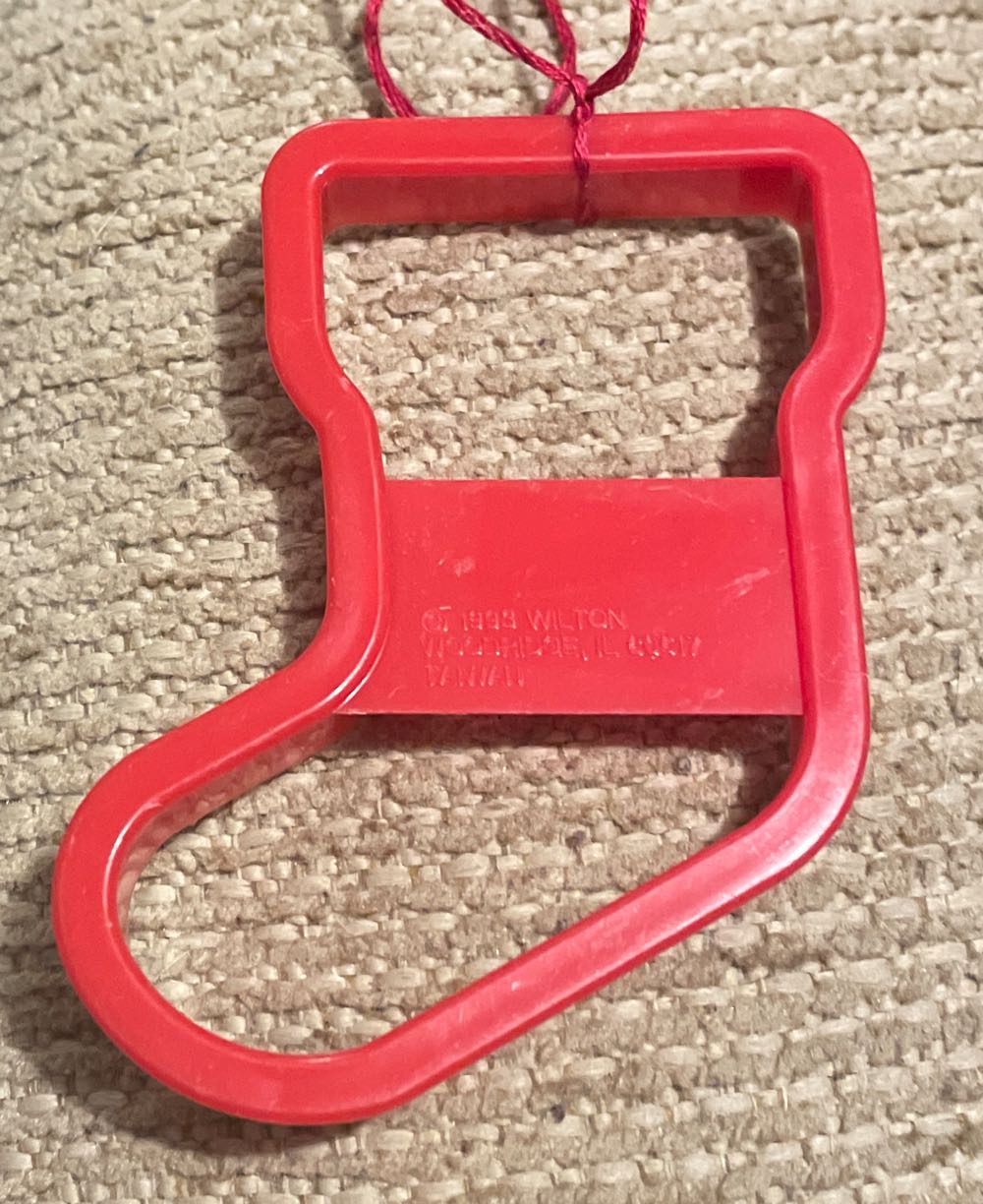 Cookie Cutter - Wilton - Stocking - Stocking (Cookie Cutter) ornament collectible - Main Image 2