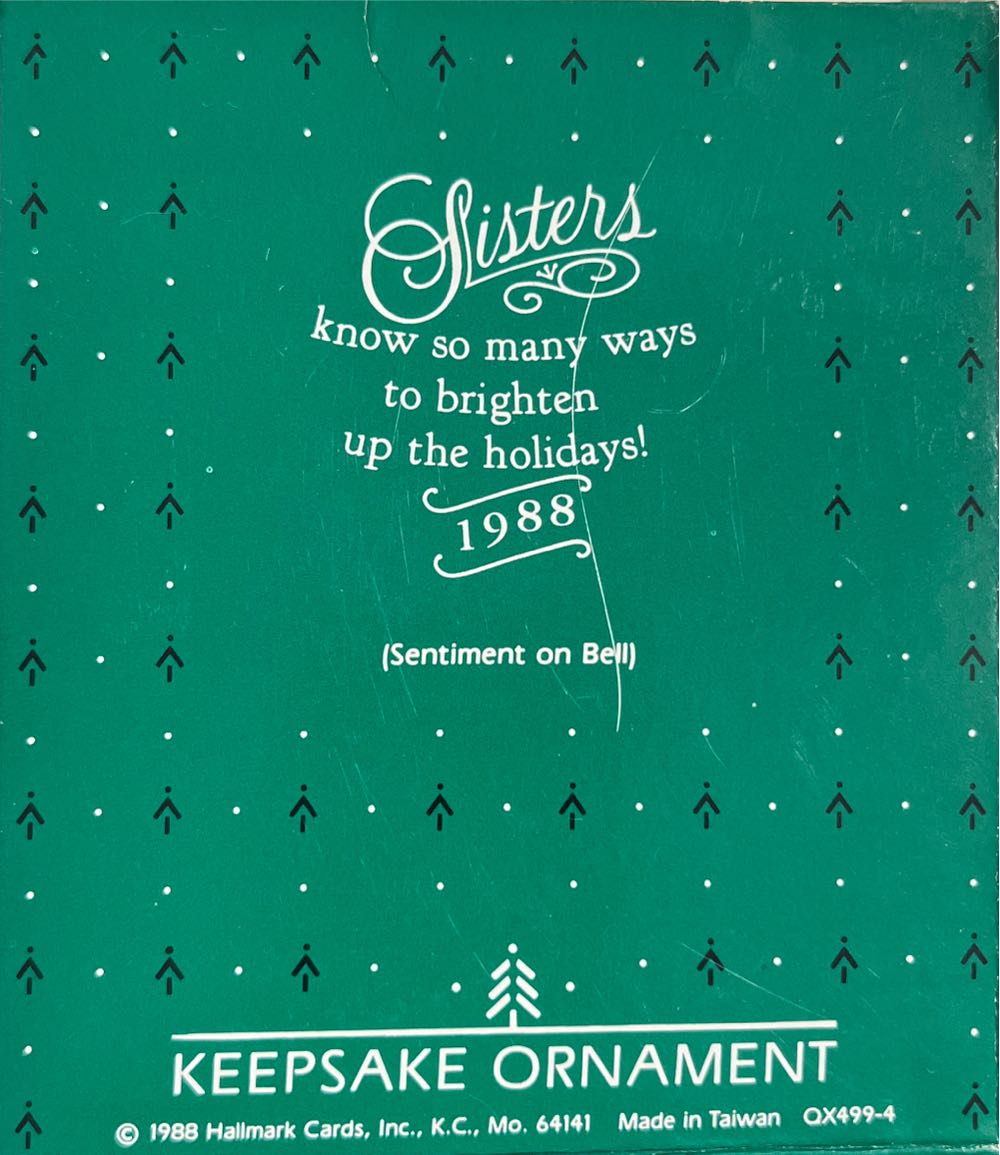 Sister  (Bell) ornament collectible - Main Image 2