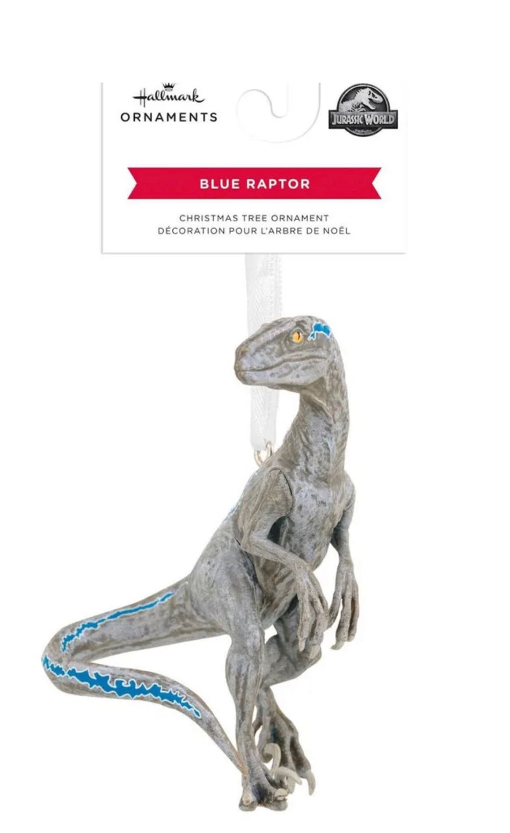 Blue Raptor - Jurassic World (Red Box) ornament collectible [Barcode 763795741168] - Main Image 2