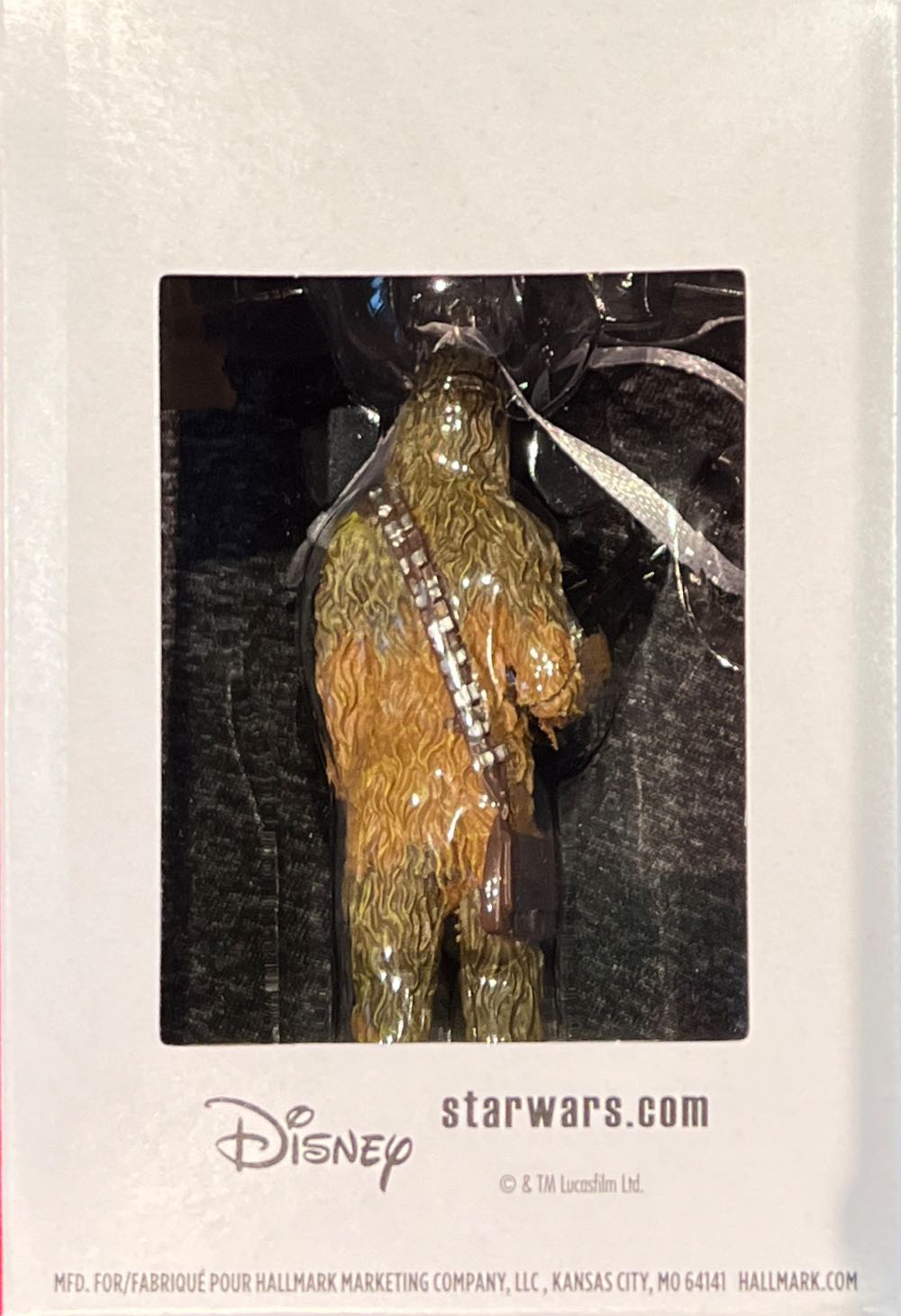 Chewbacca - Star Wars (Red Box) ornament collectible [Barcode 763795736461] - Main Image 2