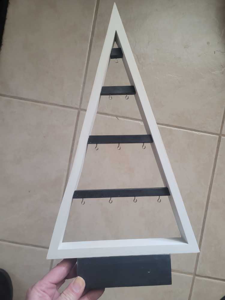 Small Wooden Miniature Display Tree  ornament collectible [Barcode 763795463534] - Main Image 3