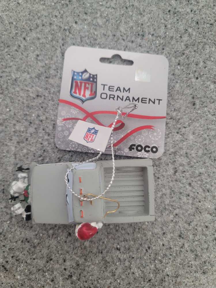 NFL Raiders Snowplow Ornament   (NFL Collection) ornament collectible [Barcode 195581872259] - Main Image 2