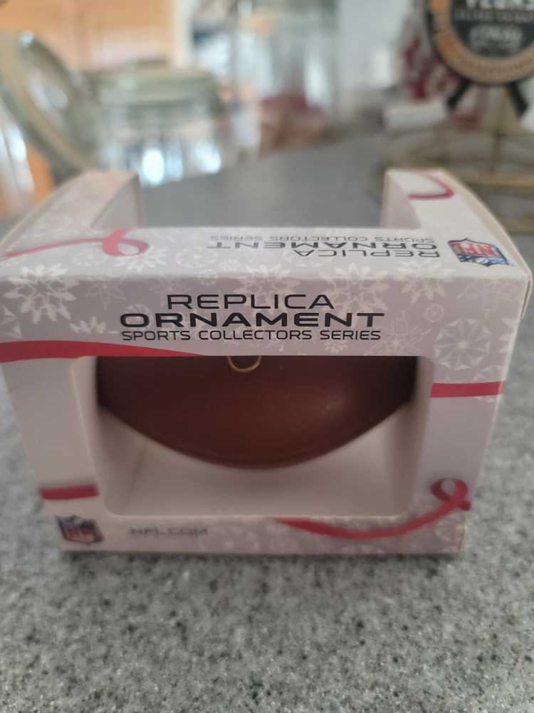 NFL Raiders Football Ornament   (NFL Collection) ornament collectible [Barcode 040766005147] - Main Image 2