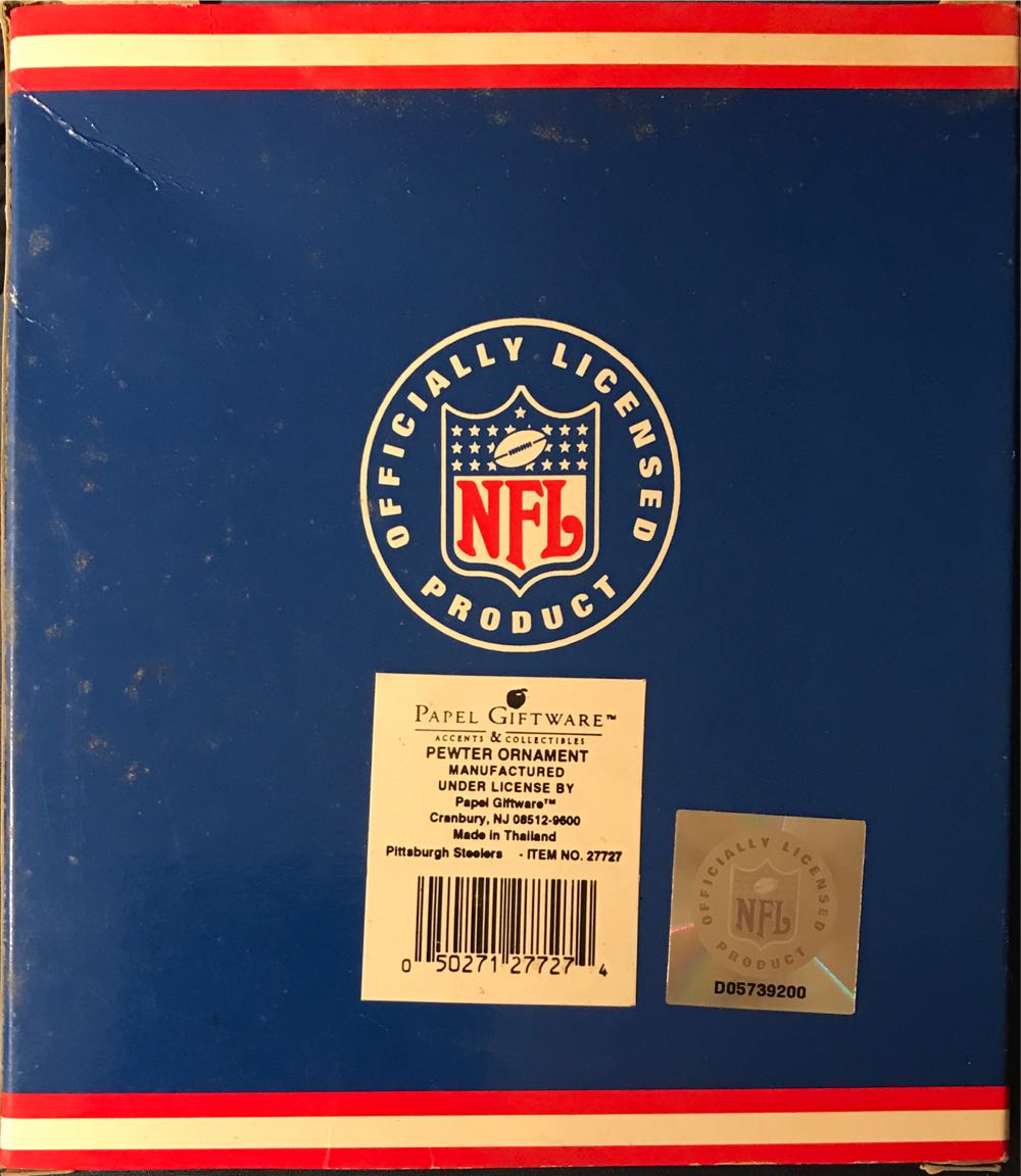 Pittsburgh Steelers Pewter Wreath  ornament collectible [Barcode 050271277274] - Main Image 3