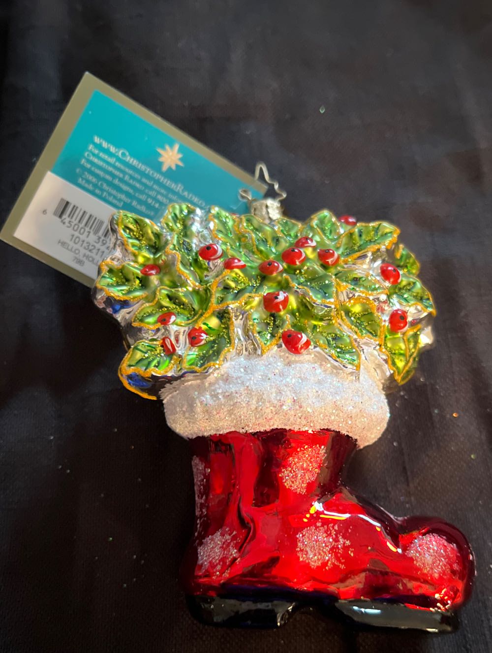 Hello, Holly!  ornament collectible [Barcode 645001392381] - Main Image 2