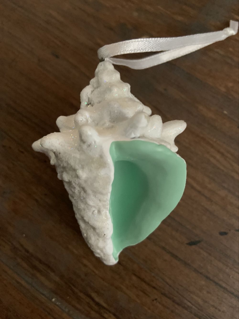 Frosted Snowman Ornament