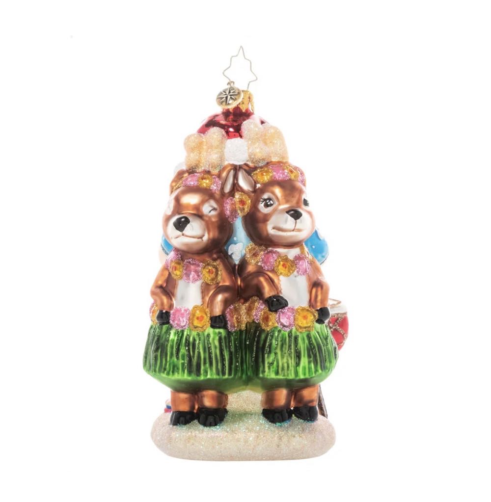 Ho Ho Hula  (Beach) ornament collectible - Main Image 2
