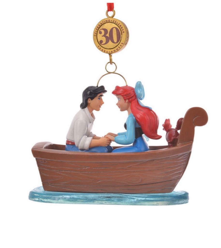 Kiss The Girl Boat Ride - Disney Sketchbook Legacy (Little Mermaid) ornament collectible - Main Image 2