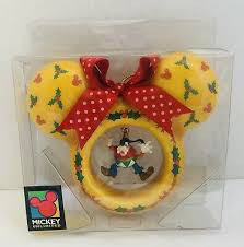 Enesco Mickey Ears With Goofy - Disney (Mickey & Friends) ornament collectible - Main Image 2