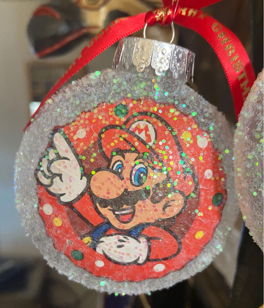 HM Mario Glitter - Gamer (Super Mario Bros.) ornament collectible - Main Image 1