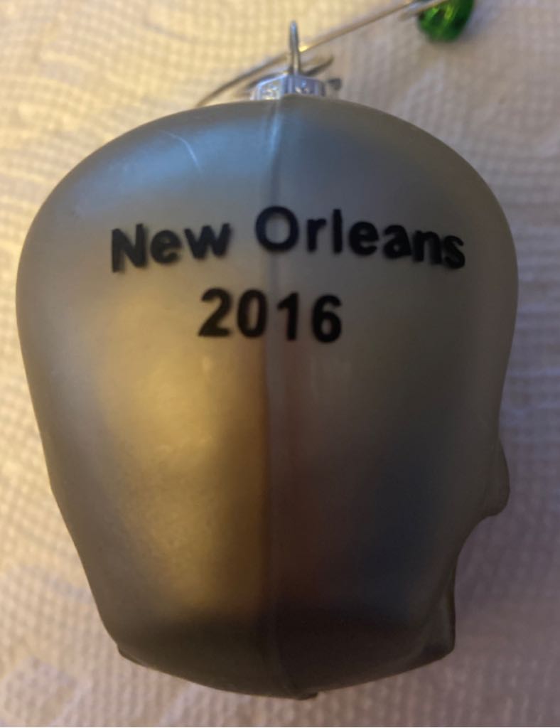 Sugar Skull - New Orleans (Travel Memories) ornament collectible - Main Image 2