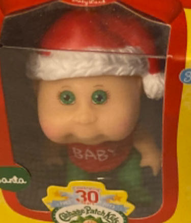 30th Anniversary Cabbage Patch Santa - Holiday Series (Cabbage Patch Kids) ornament collectible - Main Image 2