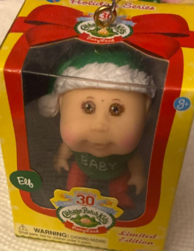 30th Anniversary Cabbage Patch Elf - Holiday Series (Cabbage Patch Kids) ornament collectible - Main Image 2