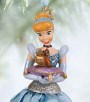 Cinderella With Mice - Disney Sketchbook (Princess Set) ornament collectible - Main Image 2
