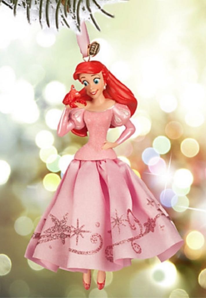 Ariel With Sebastian - Disney Sketchbook (Princess Set) ornament collectible - Main Image 1