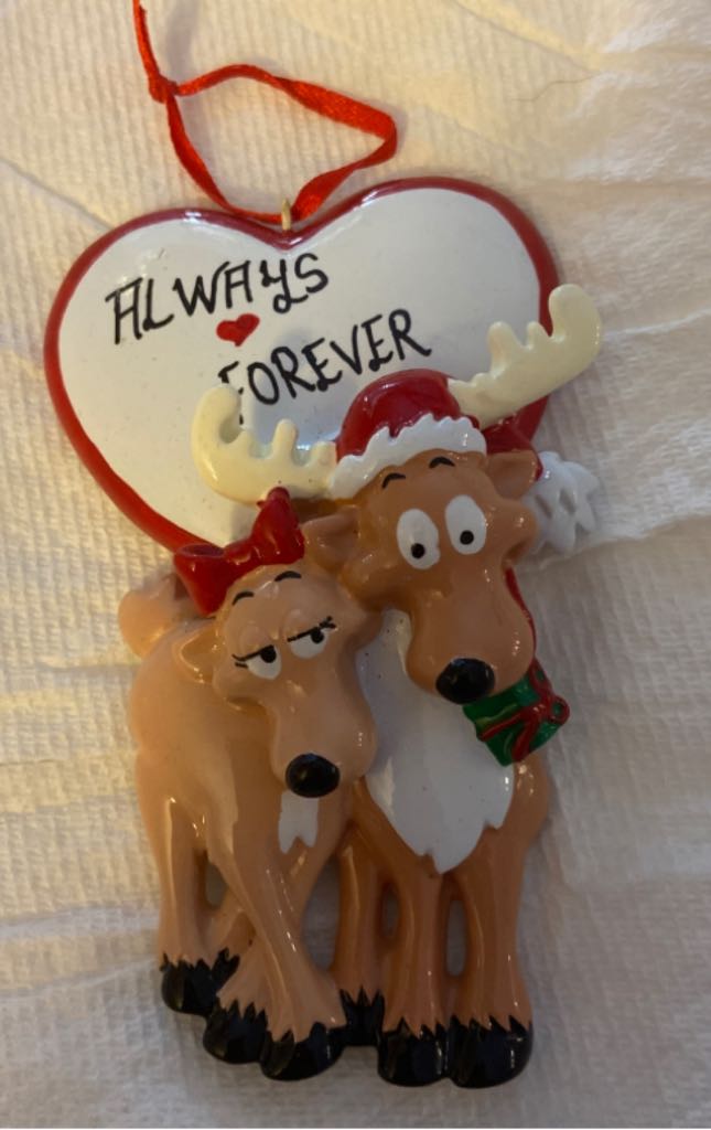 Our First Christmas Wedgewood Ornament