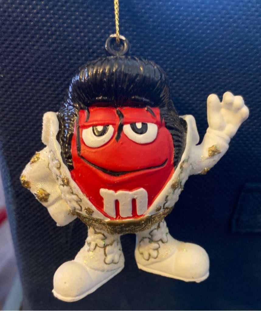 M&M Elvis - Candy (M&M Candy) ornament collectible - Main Image 1