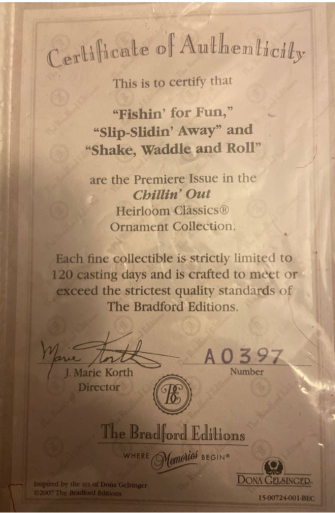 Chillin’ Out Set - Gift (Sentimental) ornament collectible - Main Image 2