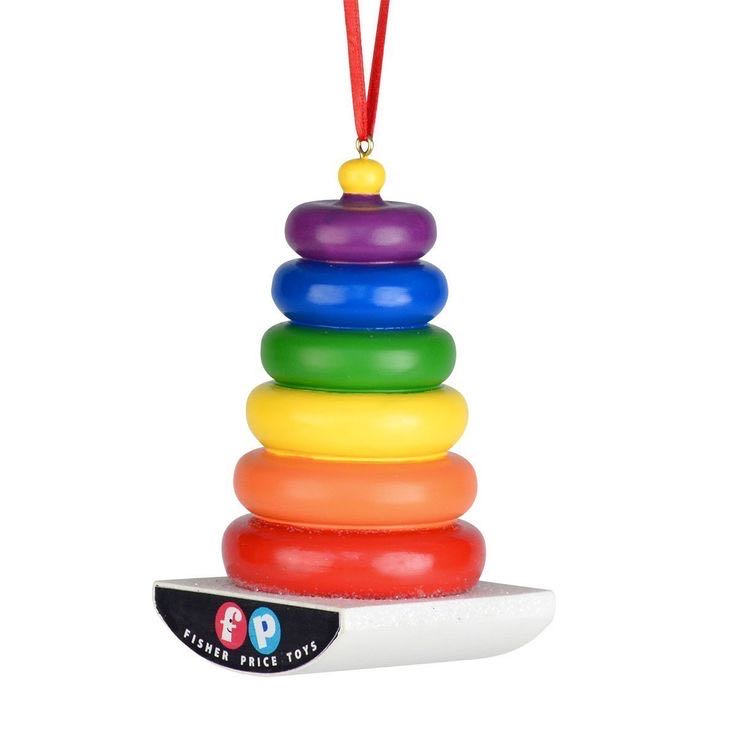 Ring Stacker - Fisher Price (Preschool) ornament collectible [Barcode 065992453241] - Main Image 1