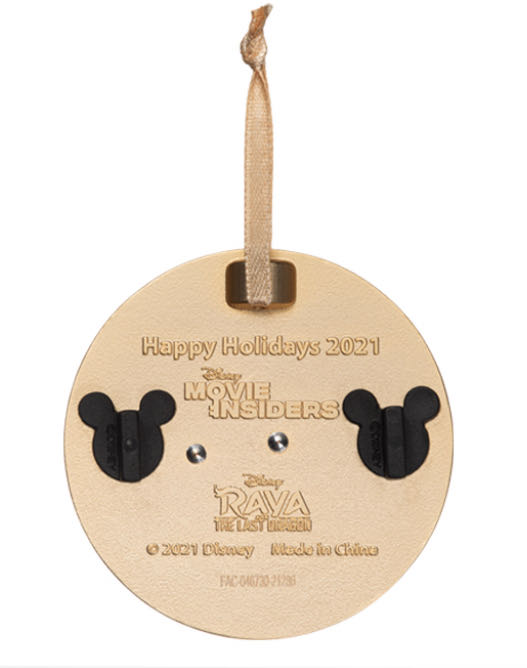 2021 Tuk Tuk - Movie Insider - Raya The Last Dragon (Disney Movie Rewards) ornament collectible - Main Image 2