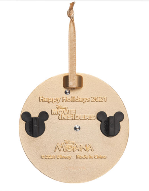 2021 Moana And Pua - Movie Insider - Moana (Disney Movie Rewards) ornament collectible - Main Image 2