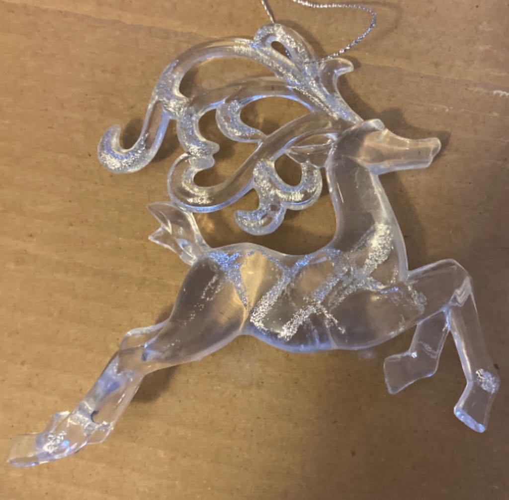 Mini Santa Holding Wreath