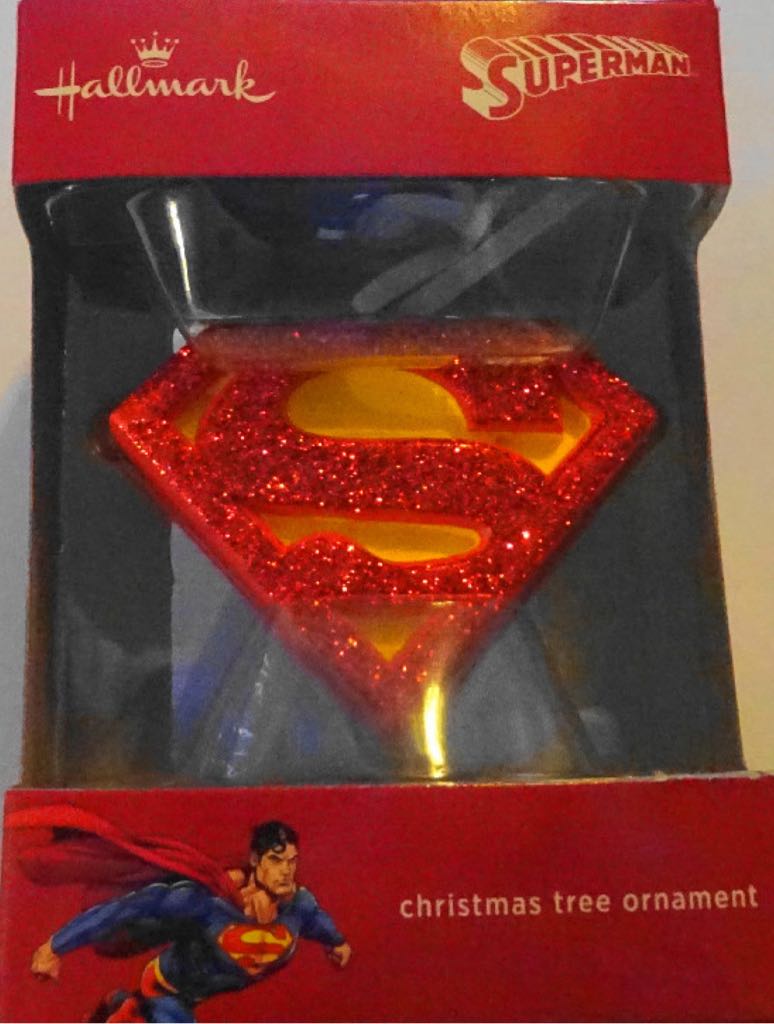 Superman Symbol - Hallmark (Superman) ornament collectible [Barcode 763795569014] - Main Image 2