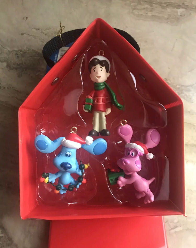 Blues Clues: 3 Pce. Collector’s Set In Vinyl Storage Case - Blue’s Clues (Blue’s Clues) ornament collectible - Main Image 2