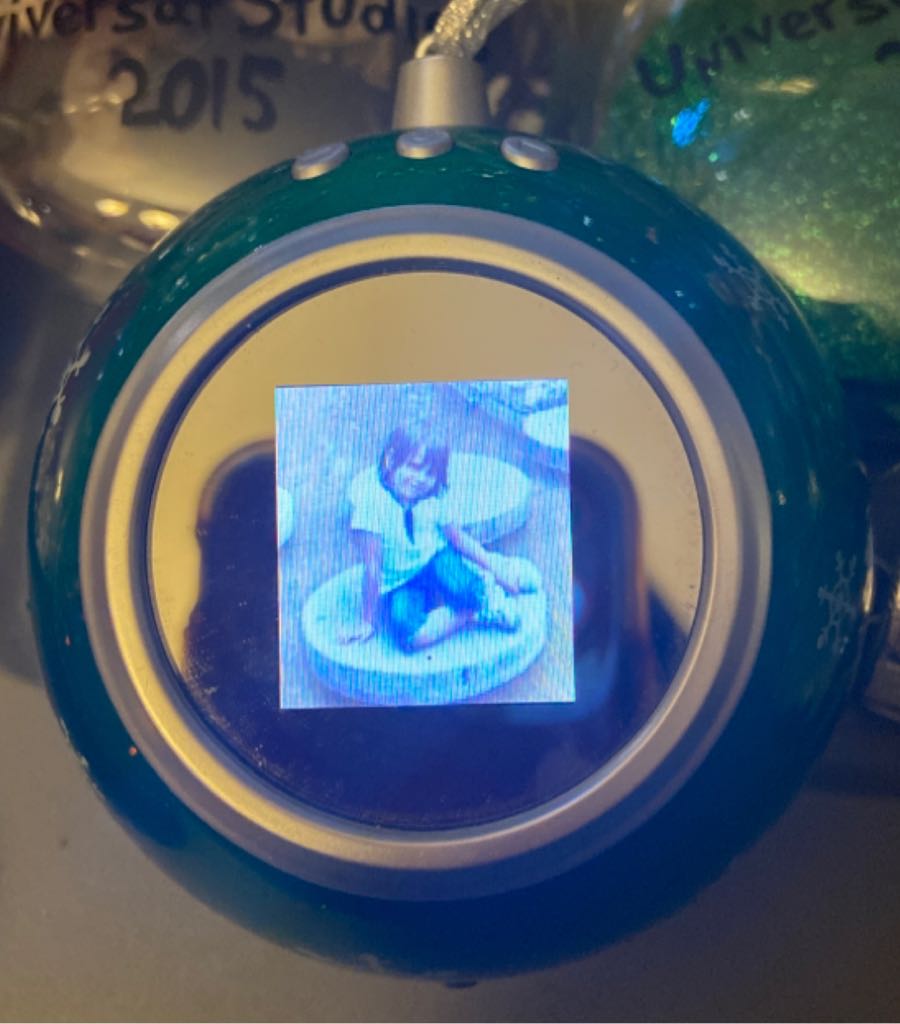 Green Digital - Handmade (Family Photo) ornament collectible - Main Image 2