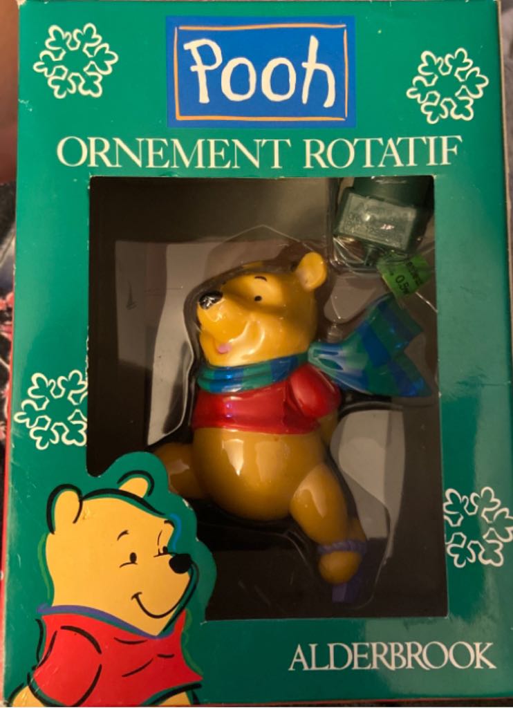 Rotating Pooh - Disney (Ornamotion) ornament collectible [Barcode 063407772000] - Main Image 2