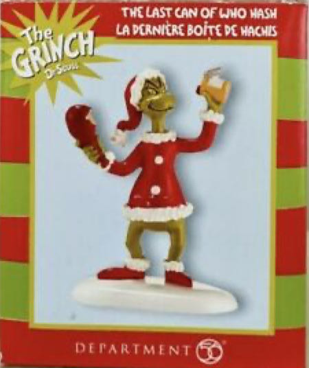 The Last Can Of Who Hash - The Grinch (Village) ornament collectible [Barcode 045544543569] - Main Image 2