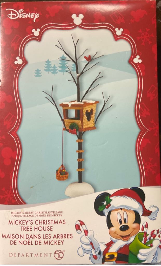 Mickey’s Christmas Tree House - Mickey’s Merry Christmas Village (Village) ornament collectible [Barcode 045544828550] - Main Image 2