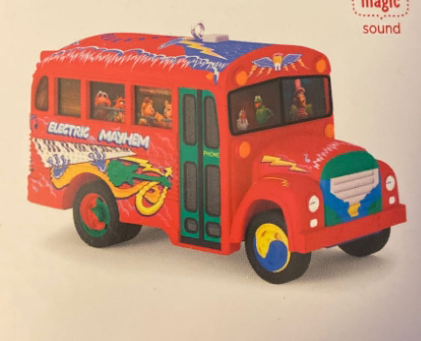 Electric Mayhem Bus, The - Television (Muppet Show) ornament collectible [Barcode 763795097739] - Main Image 1