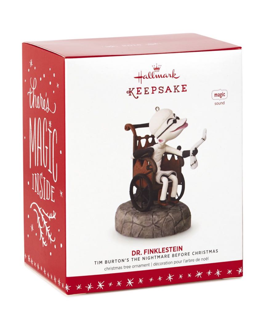 Dr. Finklestein - Nightmare Before Christmas (Disney) ornament collectible [Barcode 763795079414] - Main Image 2