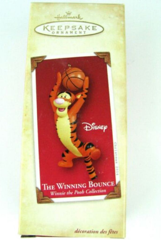 Tigger With Basketball - Disney (Winnie the Pooh) ornament collectible - Main Image 2