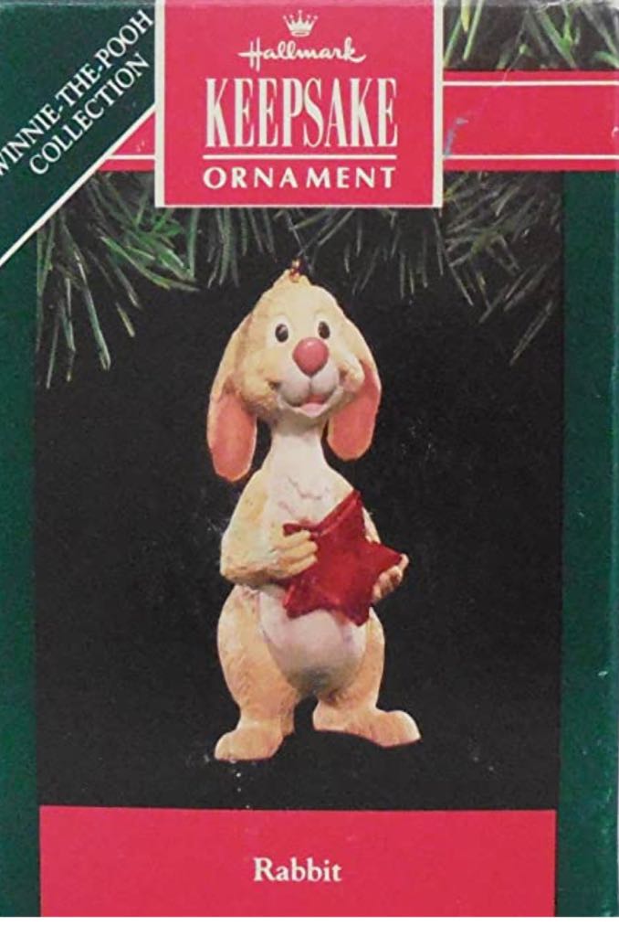 Pooh’s Rabbit - Hallmark Keepsake (Winnie The Pooh Collection) ornament collectible - Main Image 2