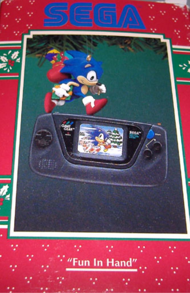 Fun In Hand - Gamer (Sonic The Hedgehog) ornament collectible [Barcode 045544197380] - Main Image 2