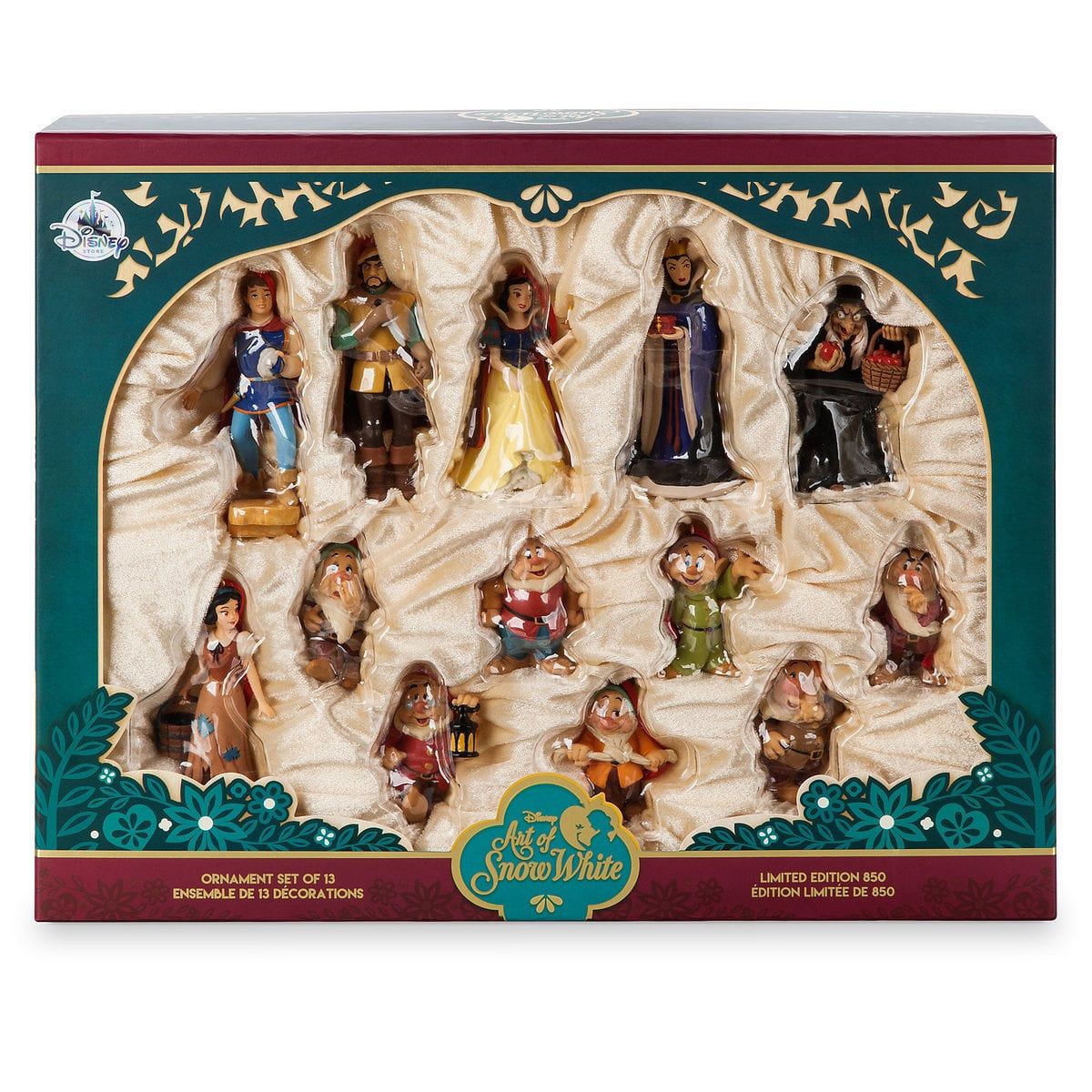 Art of Snow White Ornament Set-Limited Edition - Disney Sketchbook (Snow White And The Seven Dwarfs) ornament collectible [Barcode 465053940701] - Main Image 2