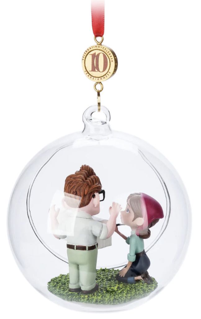 Carl And Ellie Painting Mailbox - Disney Sketchbook Legacy (Up!) ornament collectible - Main Image 2