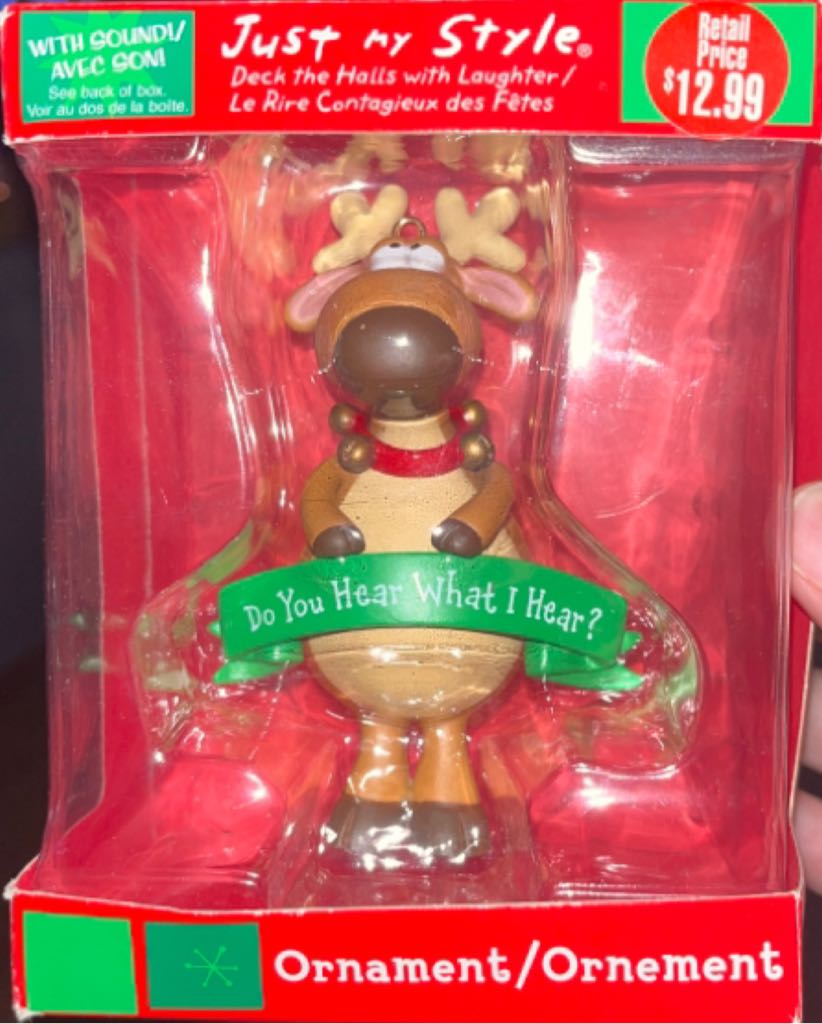 Do You Hear What I Hear - Funny (Animals) ornament collectible [Barcode 661526408673] - Main Image 2