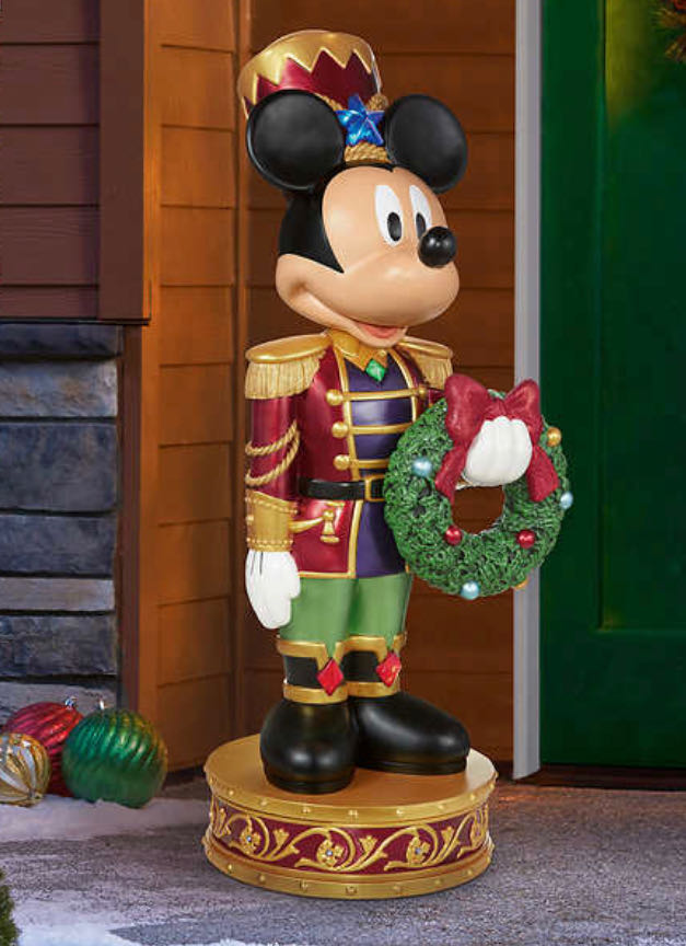 Disney 5 Ft Mickey Nutcracker - Disney Mickey & Friends (Decor) ornament collectible [Barcode 062600963635] - Main Image 2