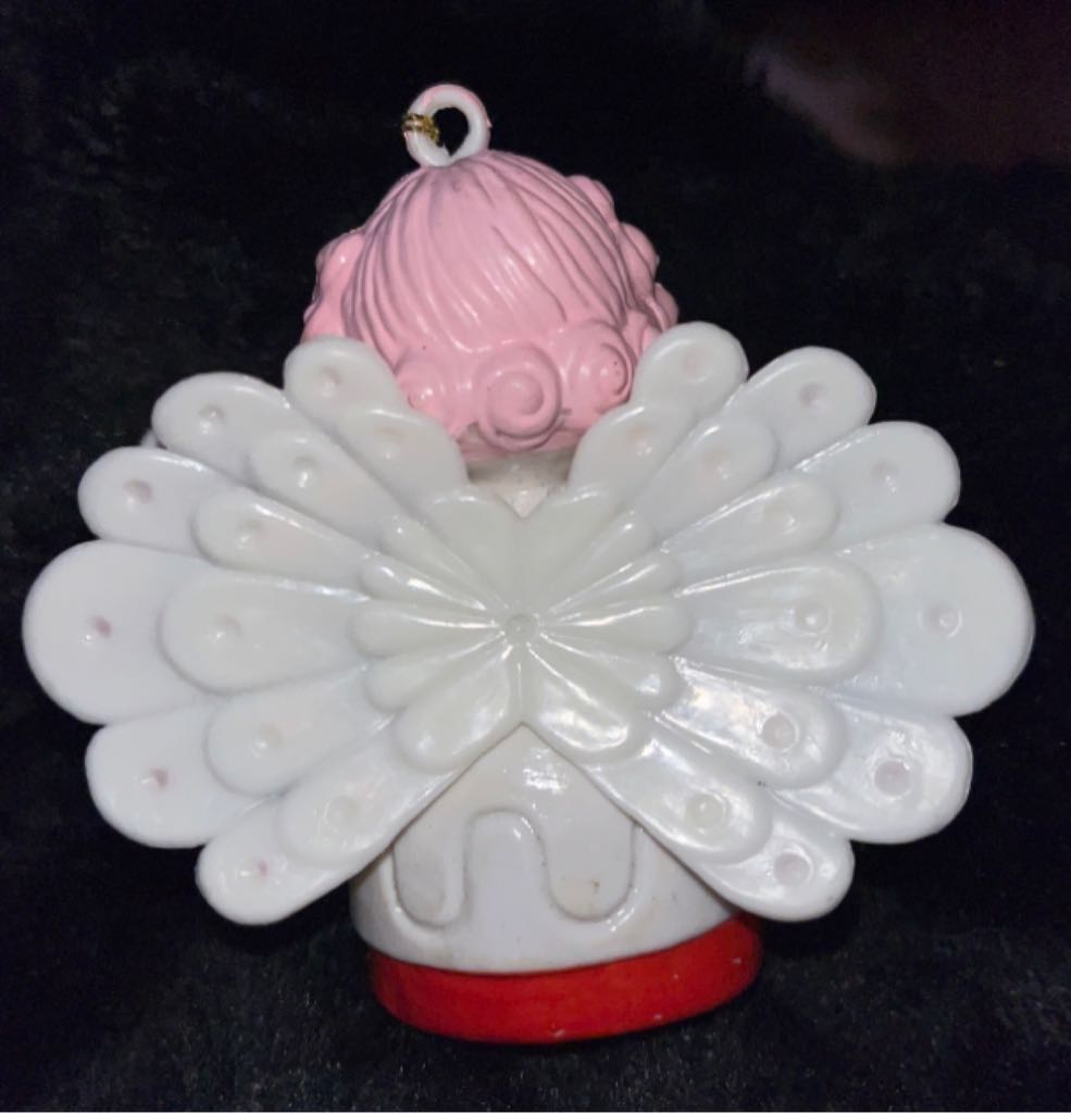 Pink Haired Angel - Value Village Finds (Vintage Plastic) ornament collectible - Main Image 2