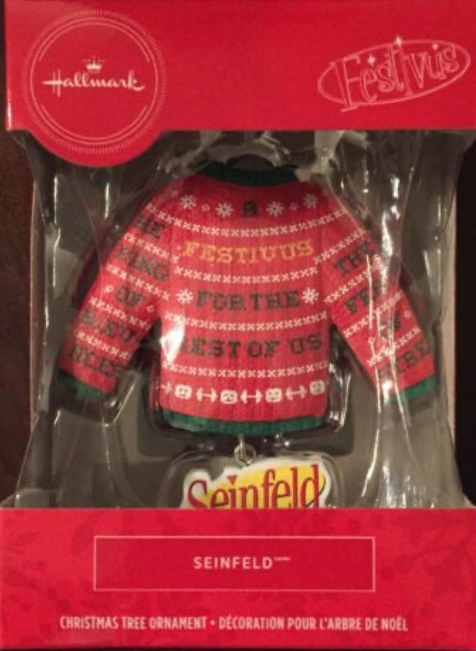 Festivus Ugly Christmas Sweater Seinfeld - Seinfeld (Television) ornament collectible - Main Image 2